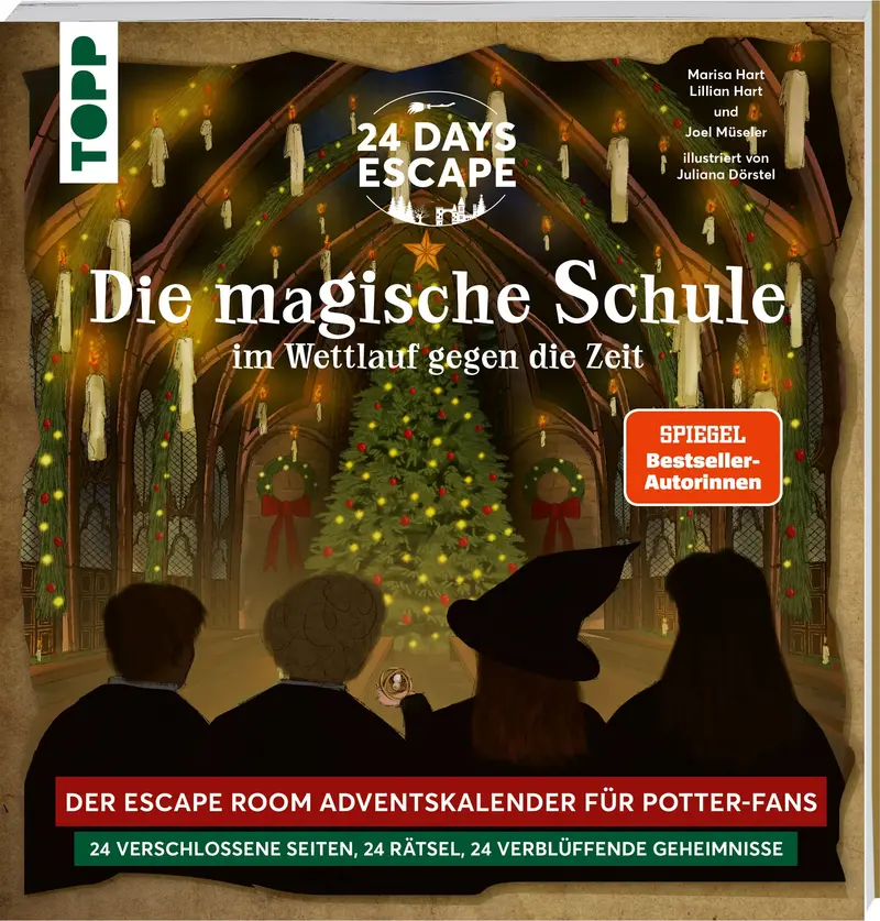 24 DAYS ESCAPE – Der Escape Room Adventskalender für Potter-Fans
