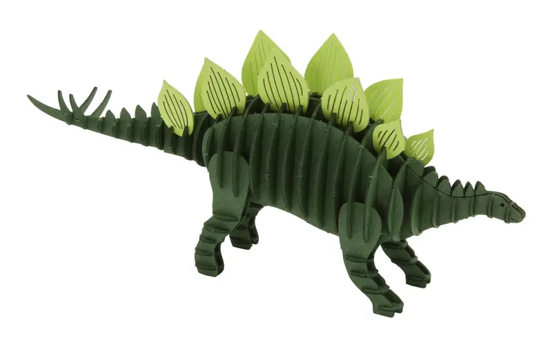 3D-Modell, Stegosaurus, Spezialkarton, gelasert