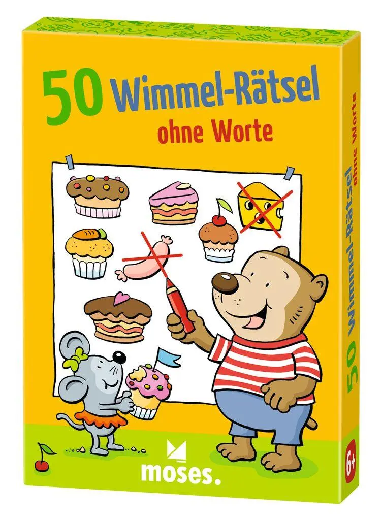 50 wimmelige Rätsel ohne Worte