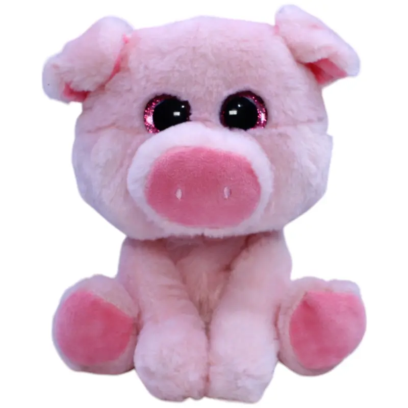 Action, Süßes Schwein mit Glitzer-Augen