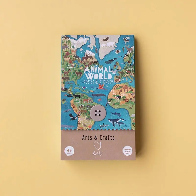 Activity - Animal World - Poster & Sticker