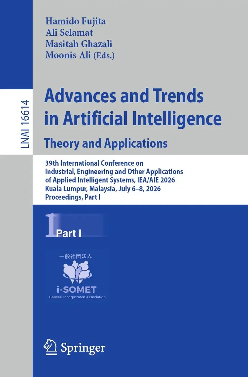 Advances and Trends in Artificial Intelligence. Theory and Applications