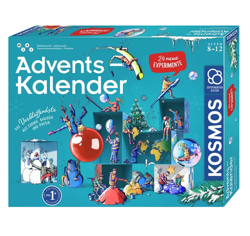 Adventskalender - Die schönsten Experimente zur Weihnachtszeit