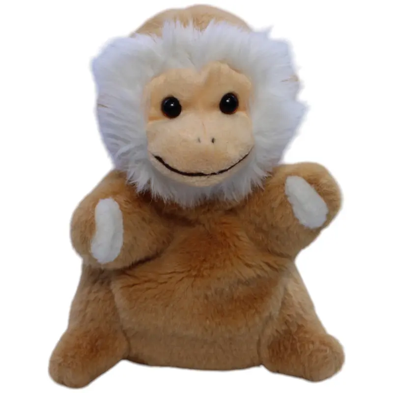 Affe mit weißer Mähne