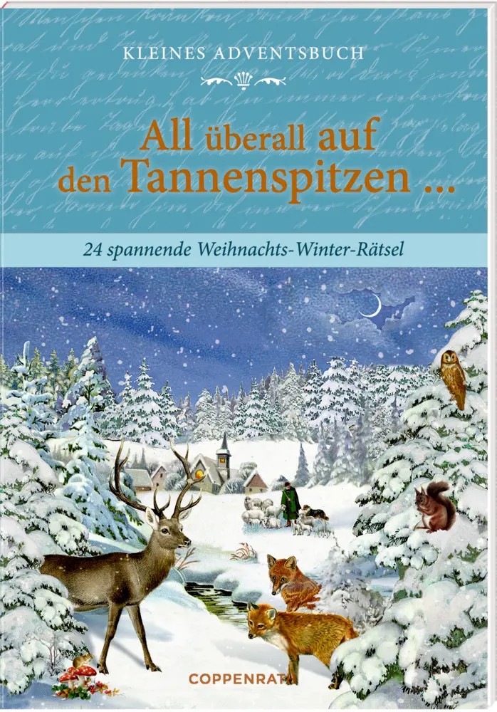 All überall auf den Tannenspitzen, Adventskalender-Buch