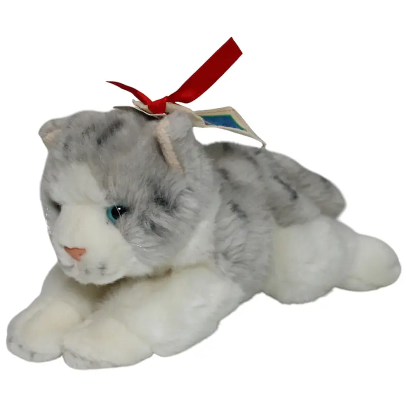 Anna Club Plush, graue kleine Katze