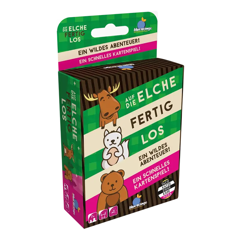 Auf die Elche fertig los