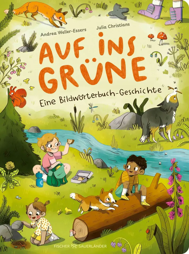 Auf ins Grüne! Eine Bildwörterbuch-Geschichte
