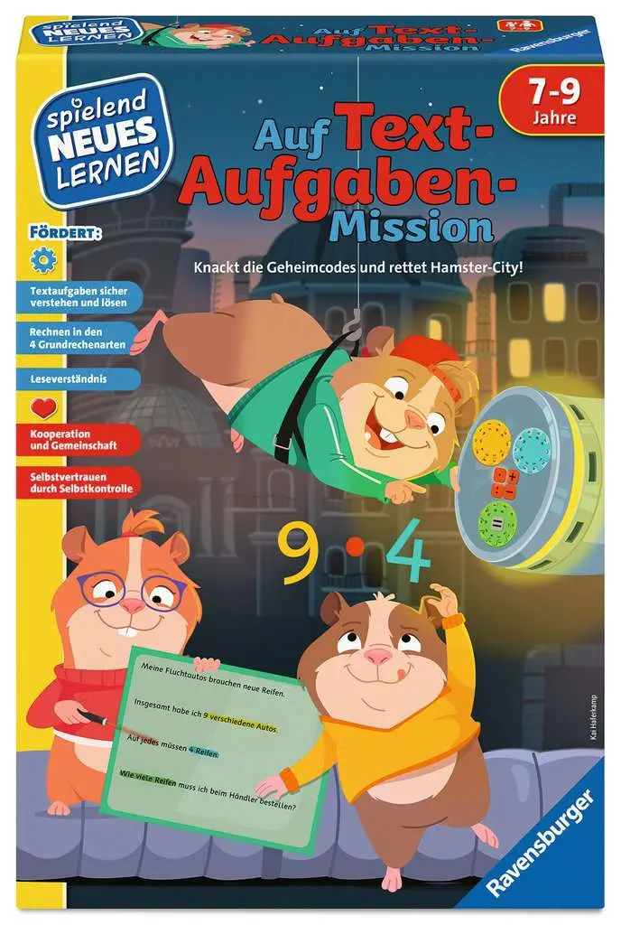 Auf Textaufgaben-Mission