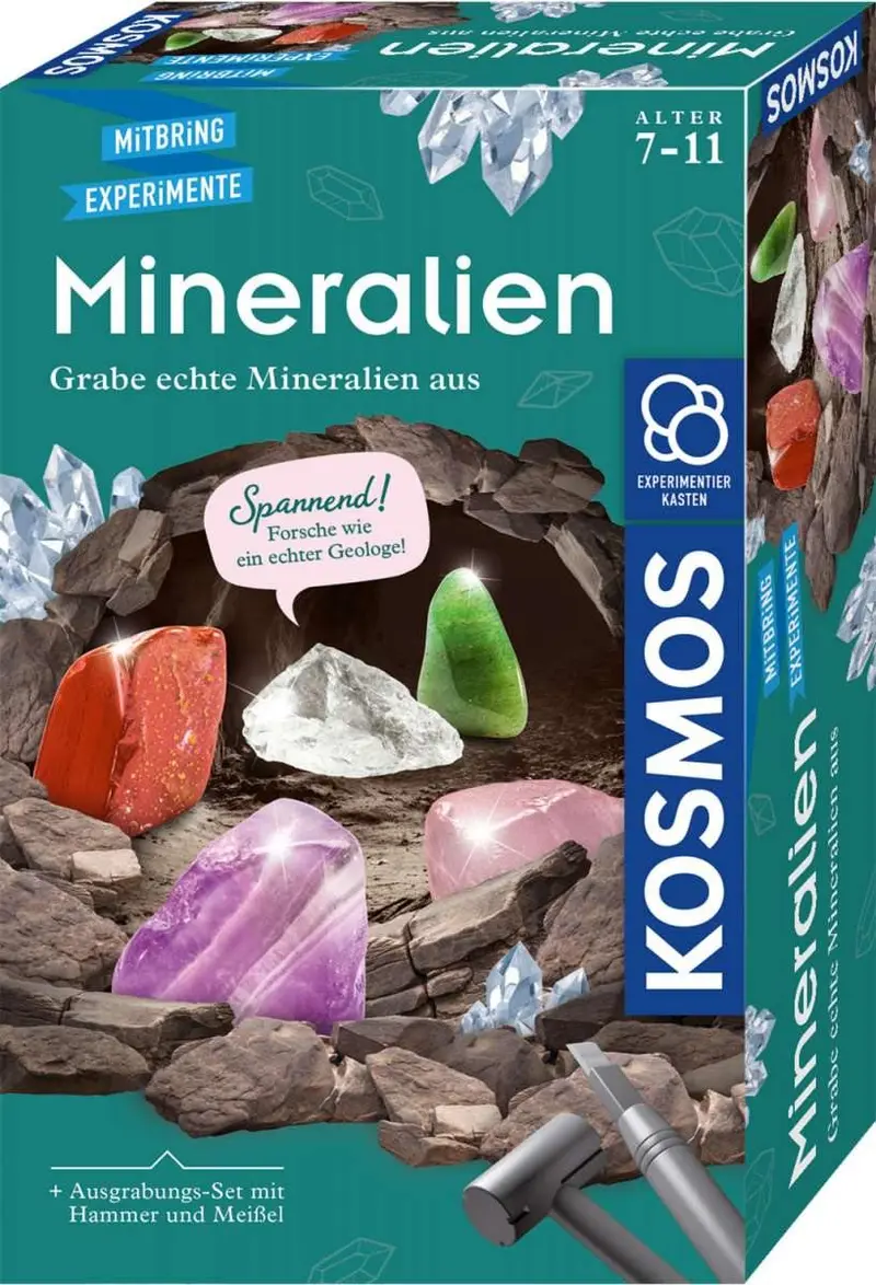 Ausgrabungsset Mineralien
