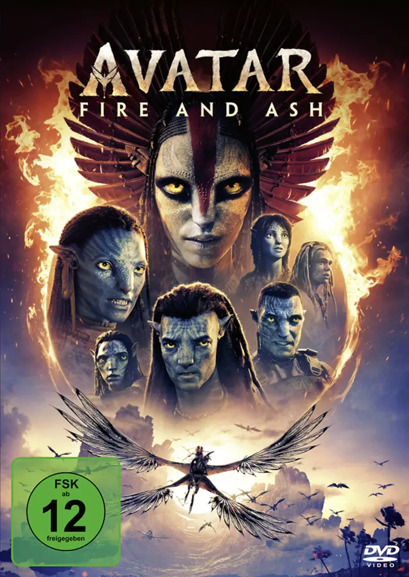 Avatar - Fire and Ash - DVD