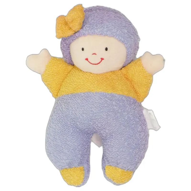Baby Softline, Rasselpuppe gelb-lila