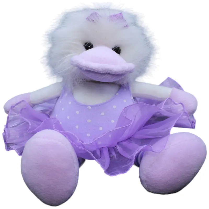 Ballerina-Ente im Tutu, lila