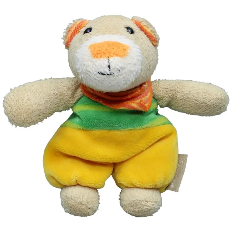 Bär, gelb-grün