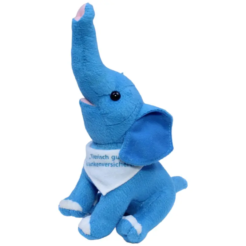 Barmenia Versicherungen Elefant, blau