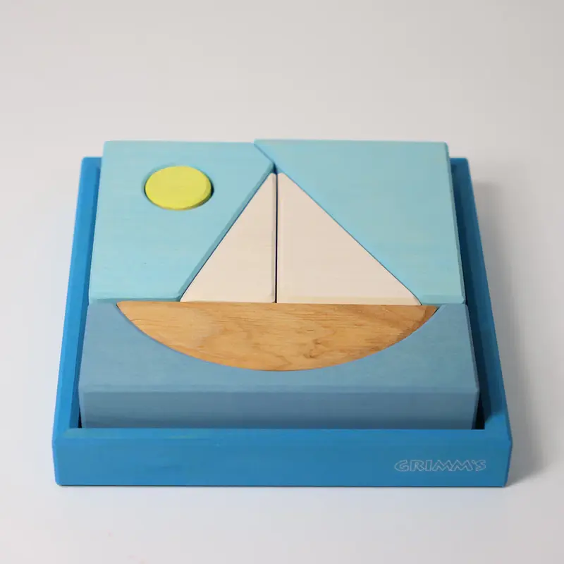 Bauspiel Blau