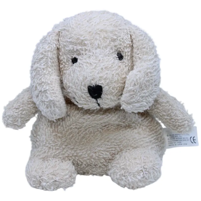 Bean Bag Frottee-Hund, sitzend
