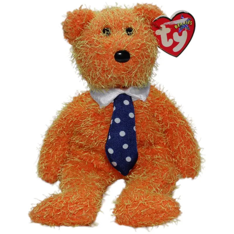 Beanie Baby, oranger Teddybär Pappa