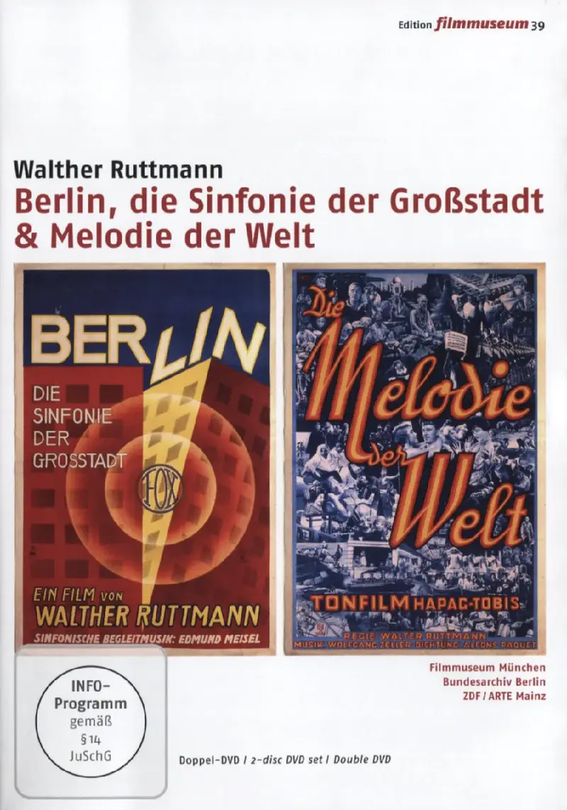 Berlin, die Sinfonie der Großstadt / Melodie der Welt - DVD