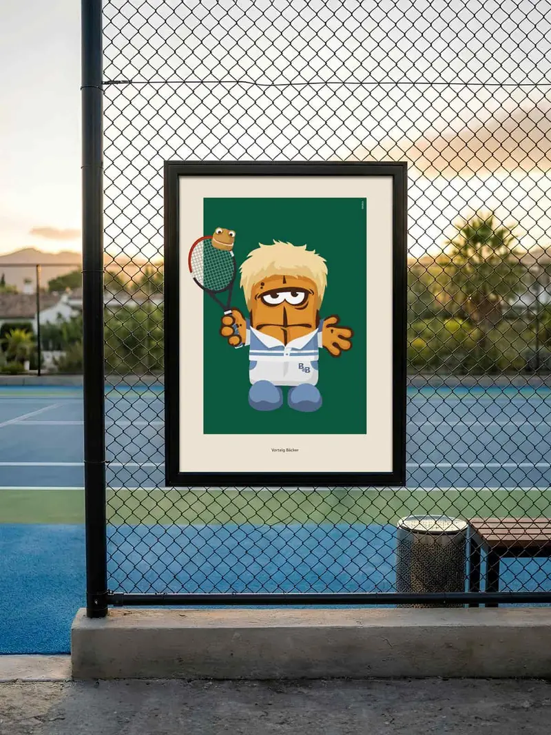 Bernd das Brot Poster Vorteig Bäcker