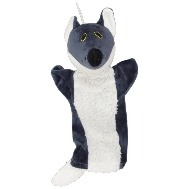 Blauer Fuchs mit weißem Bauch