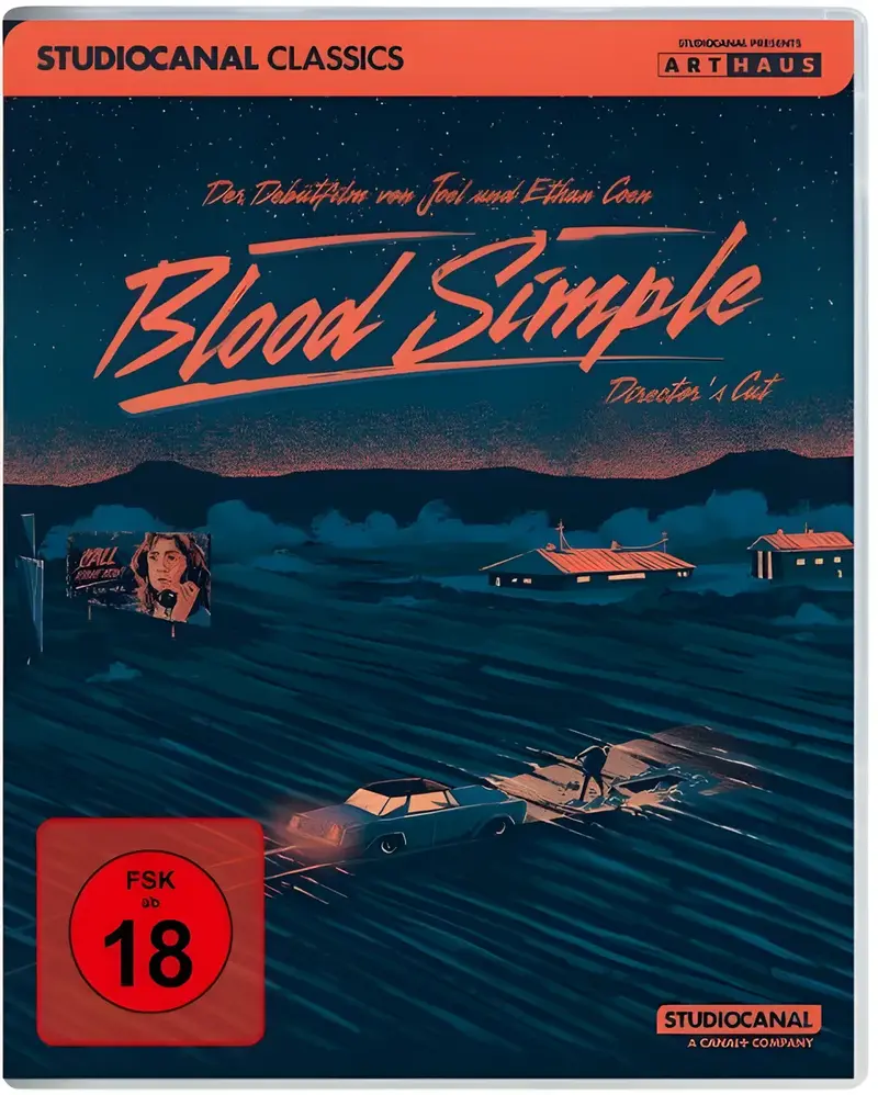 Blood Simple - Eine mörderische Nacht - Remastered - 4K UHD Blu-ray