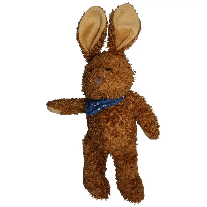 Brauner Hase mit Halstuch, groß