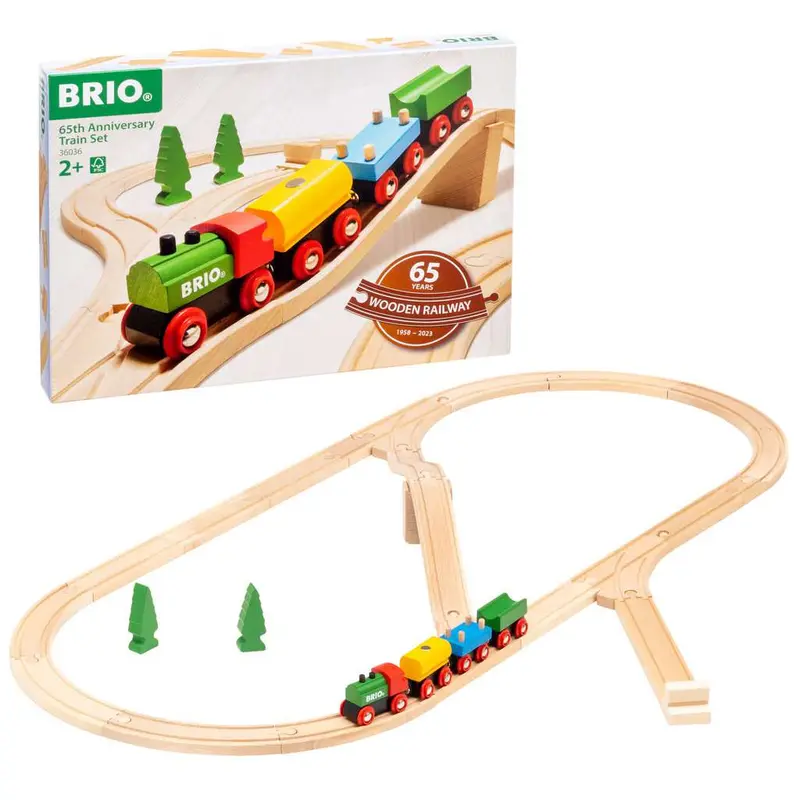 BRIO 65 Jahre Holzeisenbahn Jubiläums-Zugset