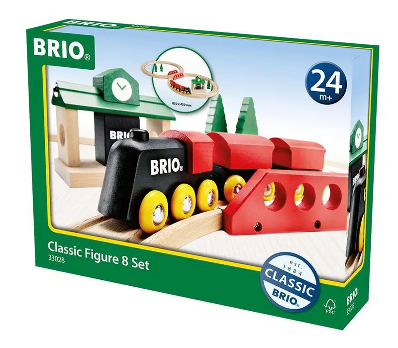 BRIO Bahn Acht Set - Classic Line