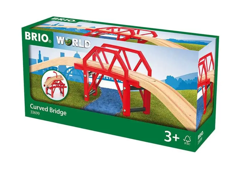 BRIO Bahnbrücke mit Auffahrten