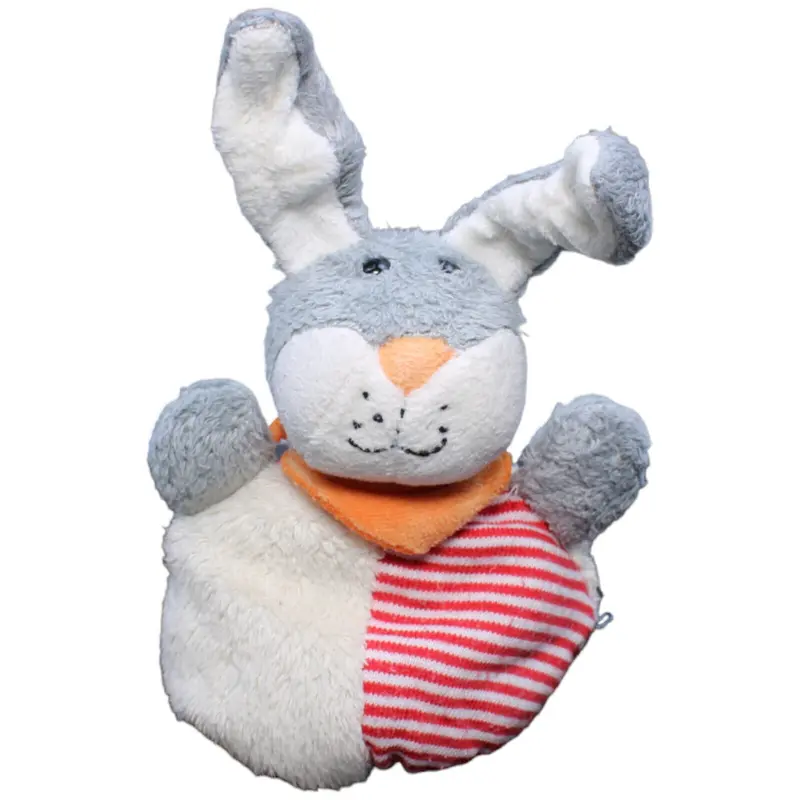 Bunter Hase mit Rassel