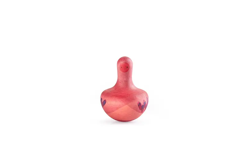 Chill pink bird