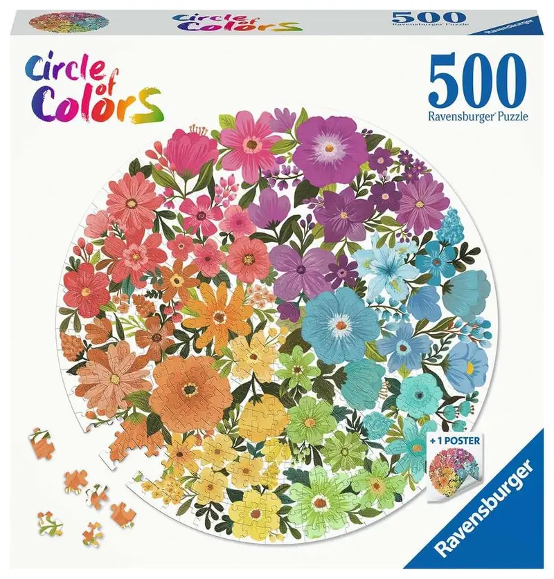 Circle of Colors - Flowers
