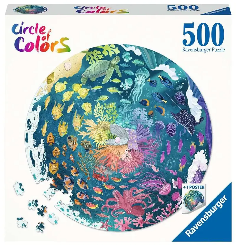 Circle of Colors - Ocean & Submarine
