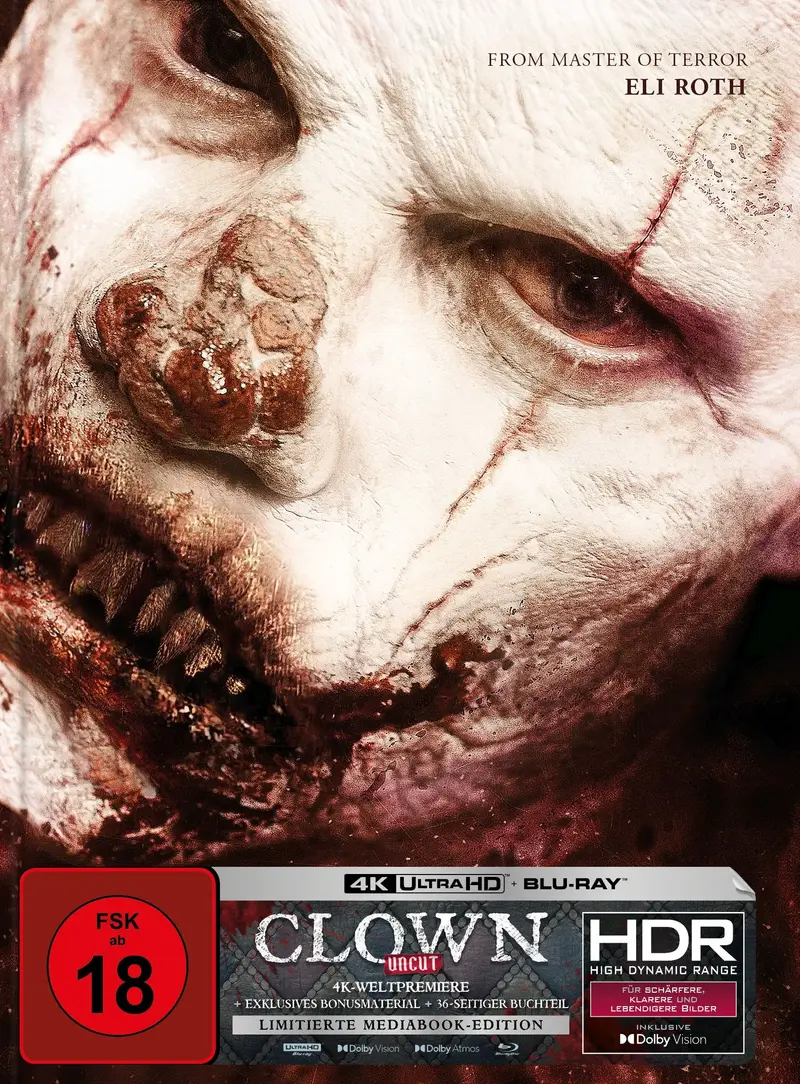 Clown - Limited Edition - Mediabook C - 4K UHD + Blu-ray