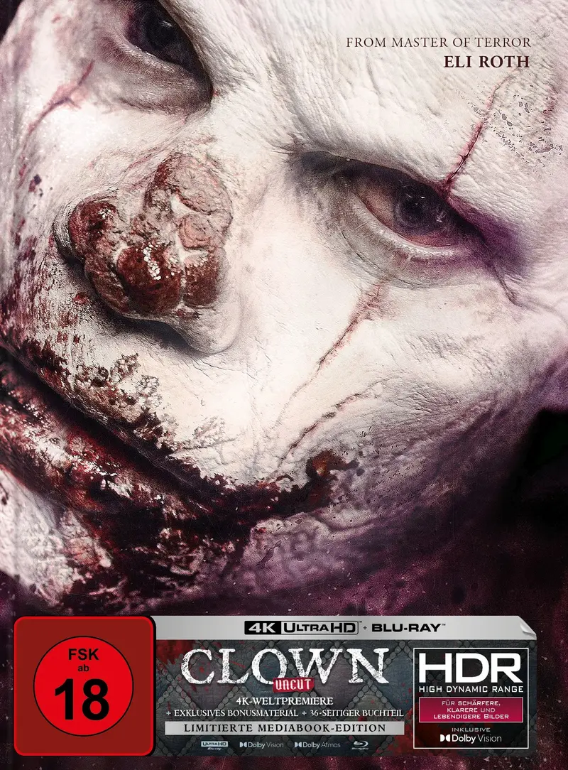 Clown - Limited Edition - Mediabook D - 4K UHD + Blu-ray