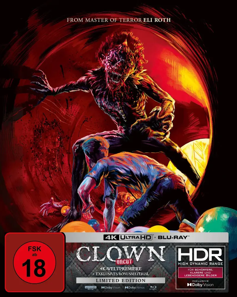 Clown - mit Full Slip - Special Edition - 4K UHD + Blu-ray
