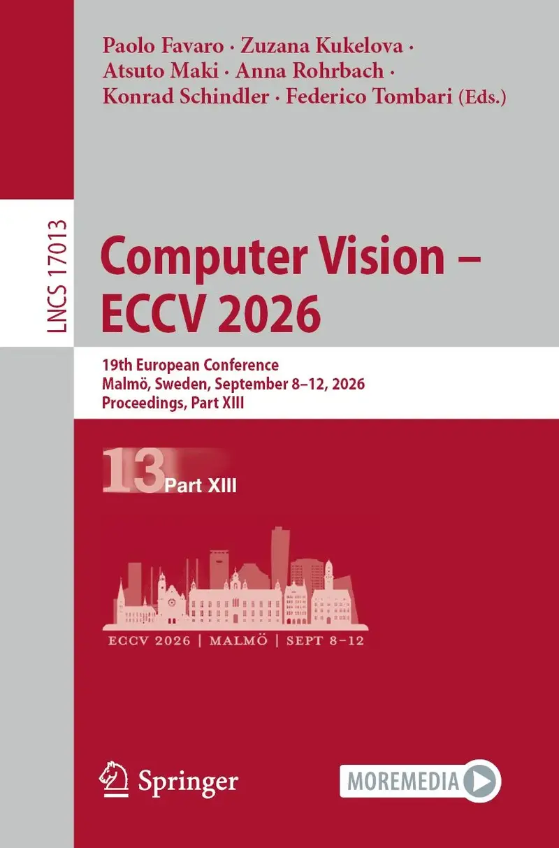 Computer Vision - ECCV 2026