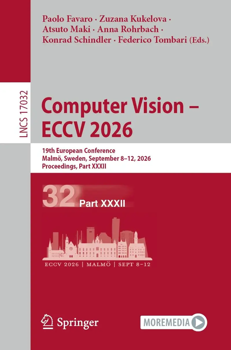 Computer Vision - ECCV 2026