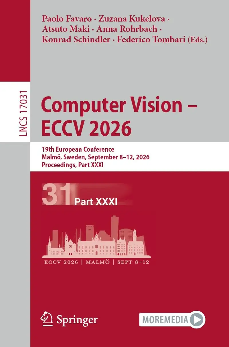 Computer Vision - ECCV 2026