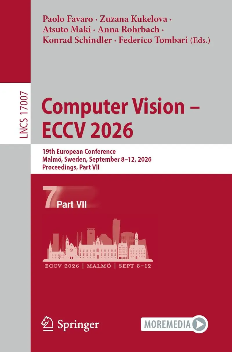 Computer Vision - ECCV 2026
