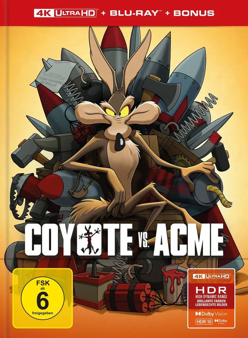 Coyote vs. ACME - Limitiertes 2-Disc Mediabook - 4K UHD Blu-ray