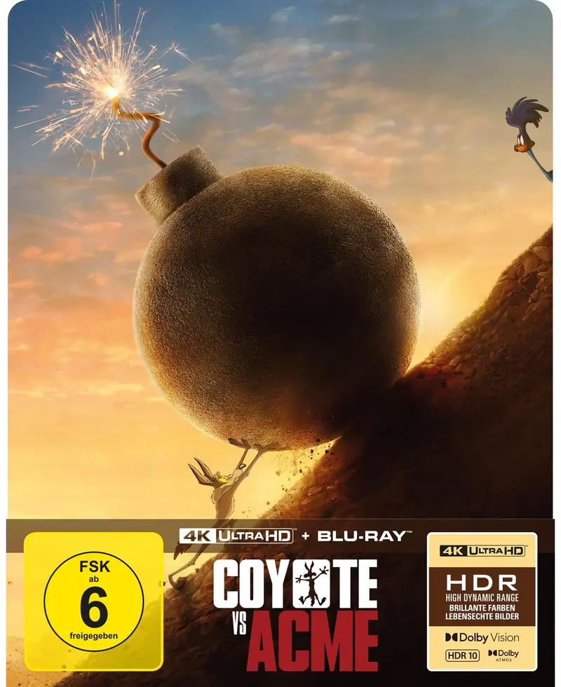 Coyote vs. ACME - Limitiertes 2-Disc SteelBook - 4K UHD Blu-ray