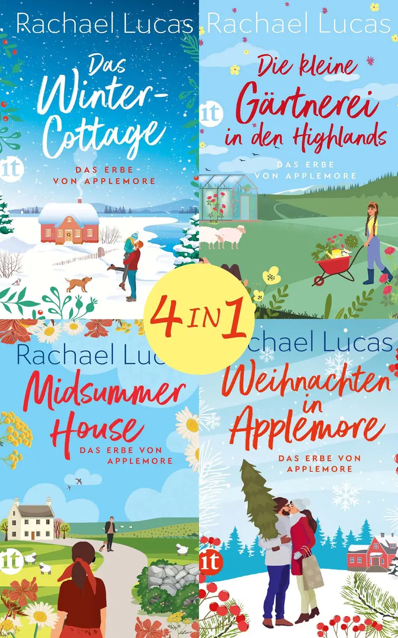 Das Erbe von Applemore. Band 1-4
