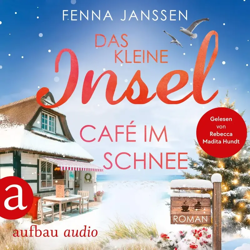 Das kleine Inselcafé im Schnee