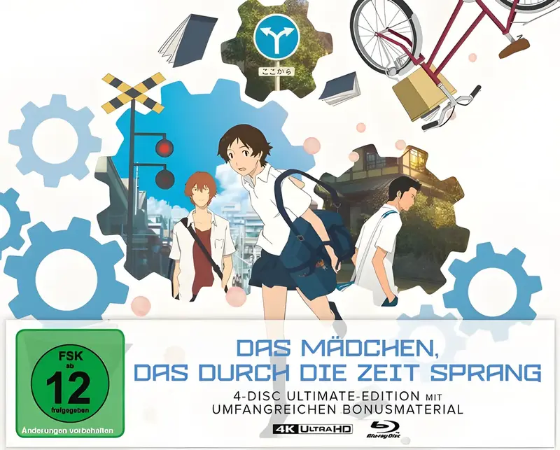 Das Mädchen - das durch die Zeit sprang - Ultimate Edition - 4K UHD + 2 Blu-rays + CD