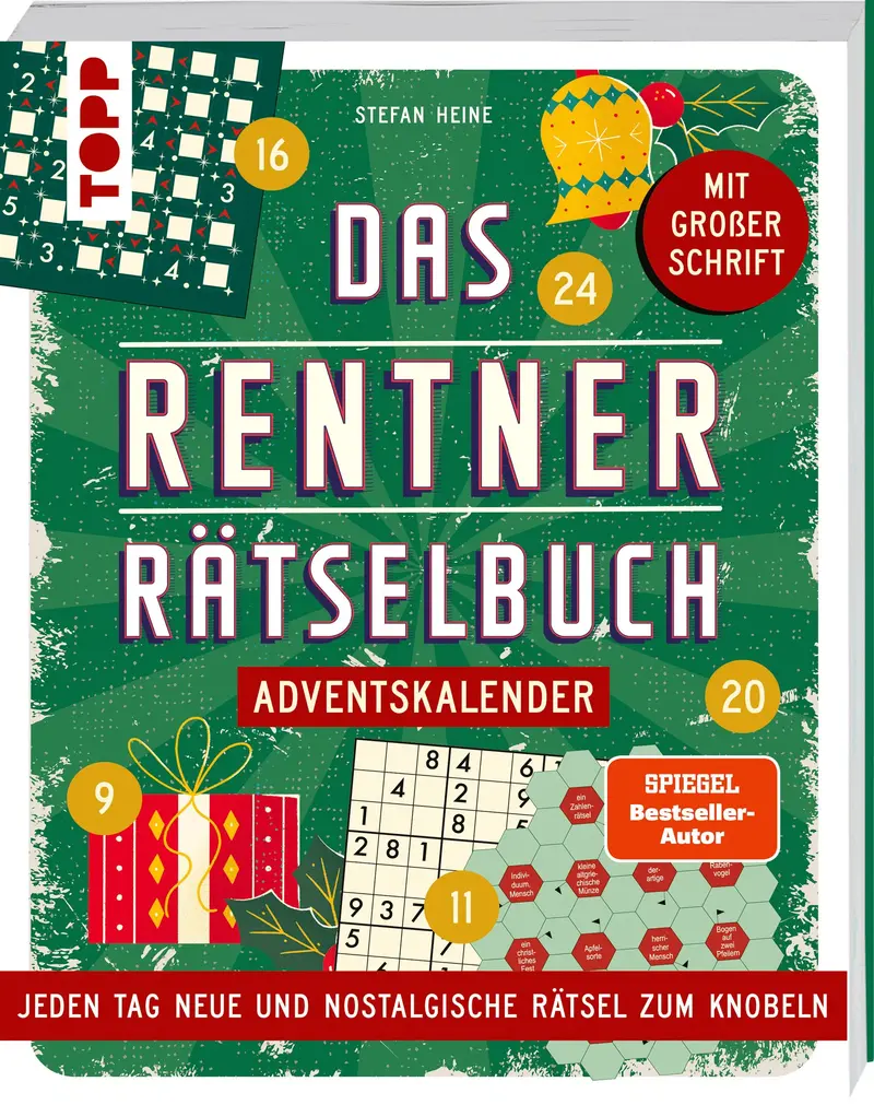 Das Rentner-Rätselbuch – Adventskalender