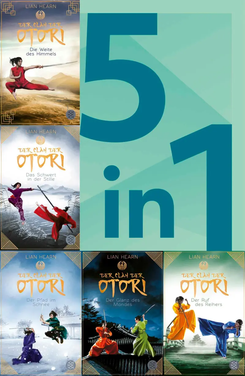 Der Clan der Otori 1-5 in einem Bundle