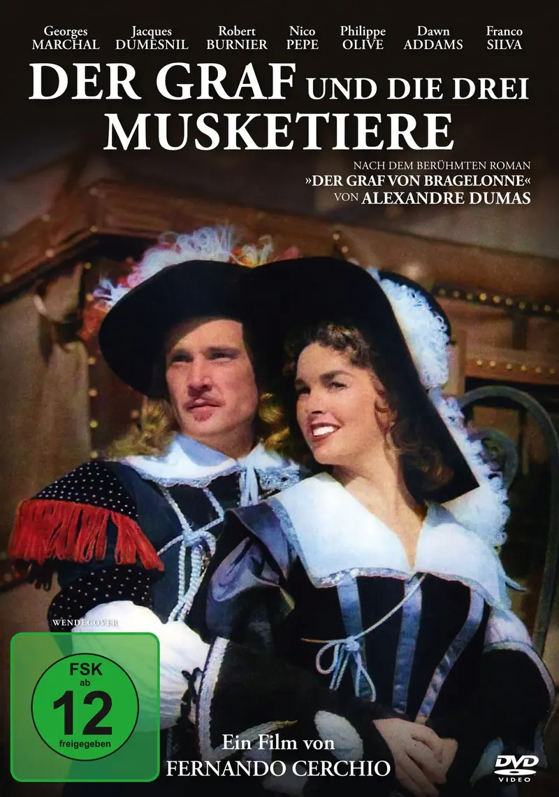 Der Graf und die drei Musketiere - Neuauflage - DVD