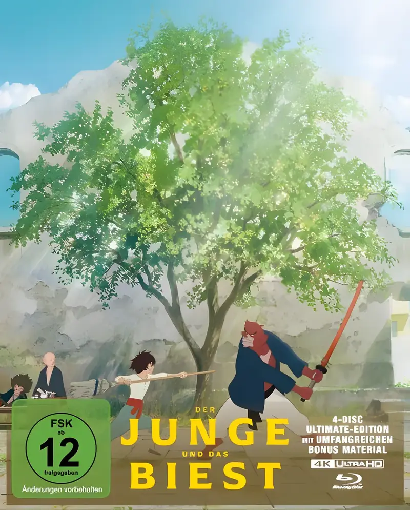 Der Junge und das Biest - Ultimate Edition - 4K UHD + 2 Blu-rays + CD - Blu-ray